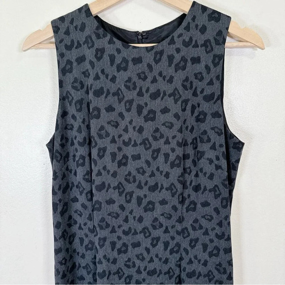 Nicole Miller Sleeveless Animal Printed  Sheath Dress - Picture 5 of 16